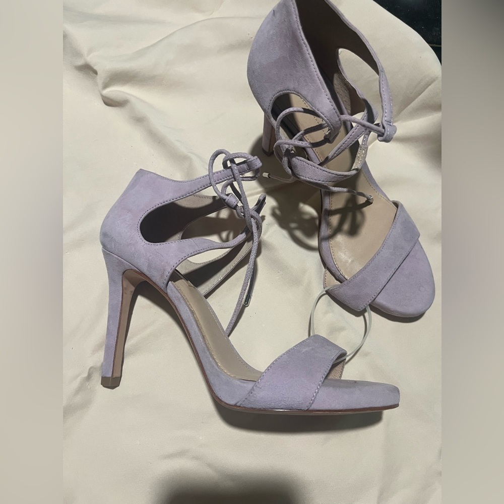 Antonio Melani Kalee Lavender Suede Heels